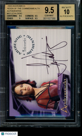 2004 Andromeda Reign of the Commonwealth Autograph Lexa Doig Auto BGS 9.5/10